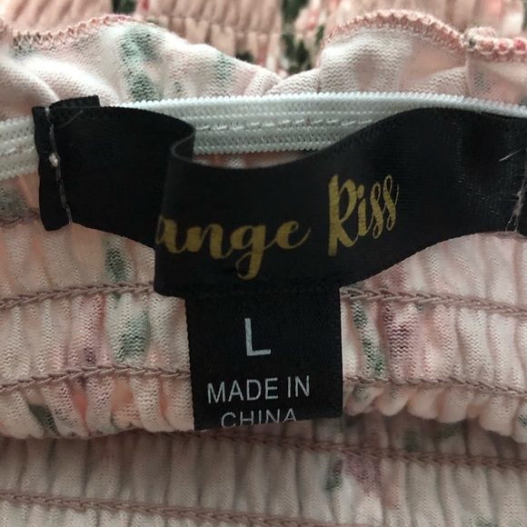 Orange Kiss Womens Top - Picture 3 of 3